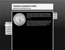 Tablet Screenshot of coins.transylvanian-numismatics.com